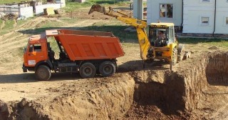 Котлован для дома Великий Новгород, цена от 316 руб./м3.